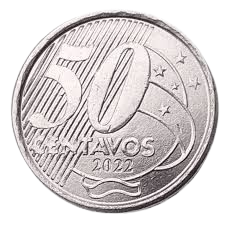 R$ 0,50 centavos